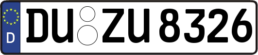 DU-ZU8326