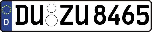 DU-ZU8465