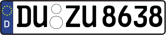DU-ZU8638
