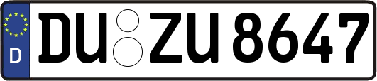 DU-ZU8647