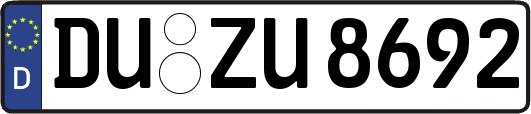 DU-ZU8692