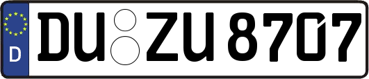 DU-ZU8707