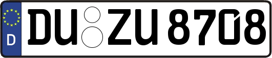 DU-ZU8708