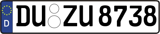 DU-ZU8738