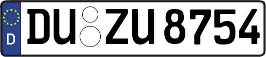 DU-ZU8754