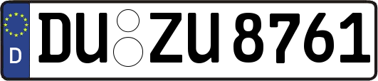 DU-ZU8761