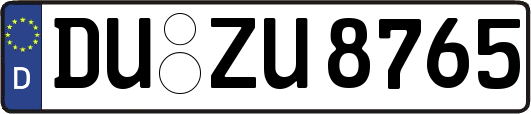 DU-ZU8765
