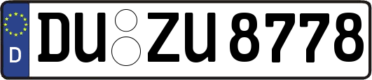DU-ZU8778