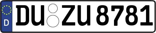 DU-ZU8781
