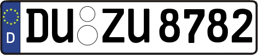DU-ZU8782