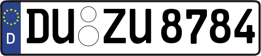 DU-ZU8784