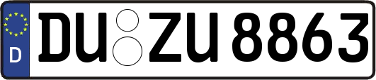 DU-ZU8863