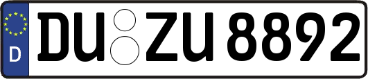 DU-ZU8892