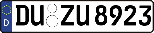 DU-ZU8923