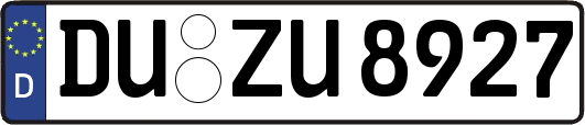 DU-ZU8927