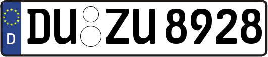 DU-ZU8928