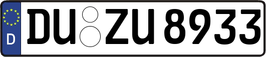 DU-ZU8933