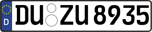 DU-ZU8935