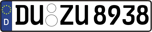 DU-ZU8938