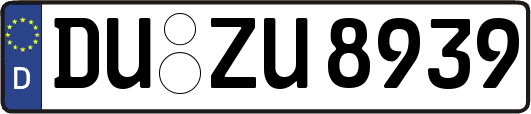 DU-ZU8939