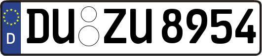 DU-ZU8954