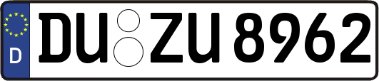 DU-ZU8962