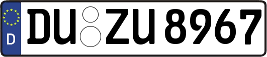 DU-ZU8967