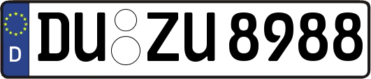 DU-ZU8988