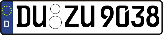 DU-ZU9038