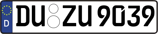 DU-ZU9039