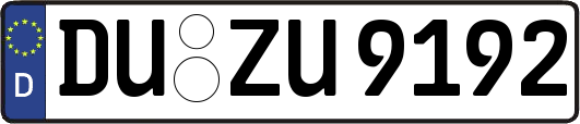 DU-ZU9192