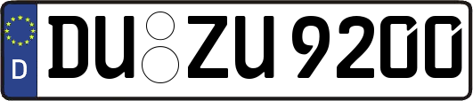 DU-ZU9200