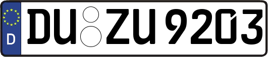 DU-ZU9203