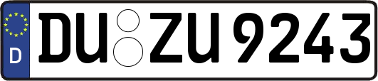 DU-ZU9243