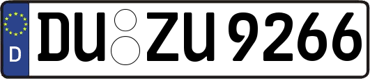 DU-ZU9266