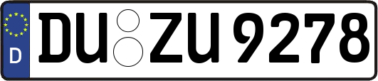 DU-ZU9278