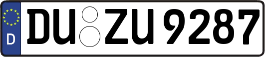 DU-ZU9287
