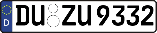 DU-ZU9332