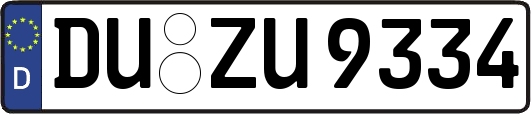 DU-ZU9334