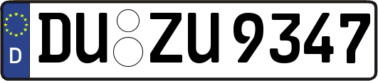 DU-ZU9347