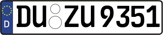 DU-ZU9351