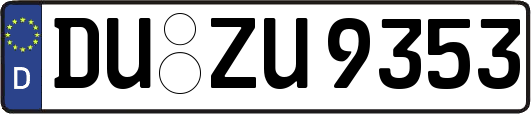 DU-ZU9353