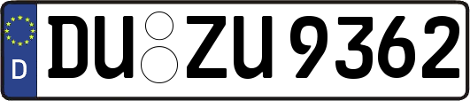 DU-ZU9362