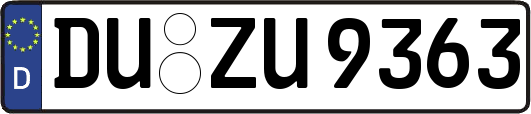 DU-ZU9363