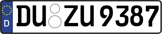 DU-ZU9387