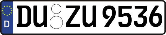 DU-ZU9536