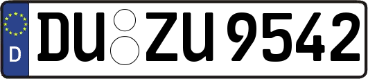 DU-ZU9542