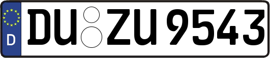 DU-ZU9543