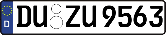 DU-ZU9563