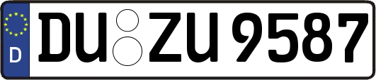 DU-ZU9587